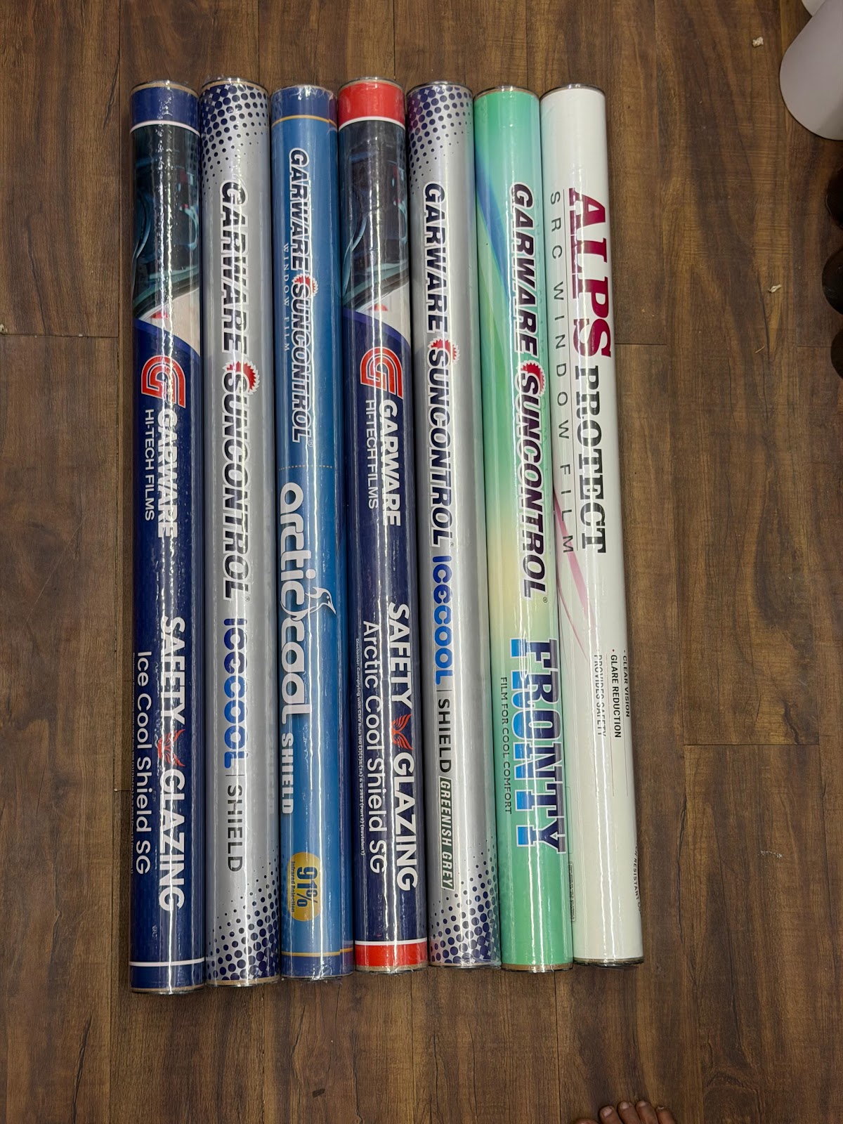 Window film rolls
